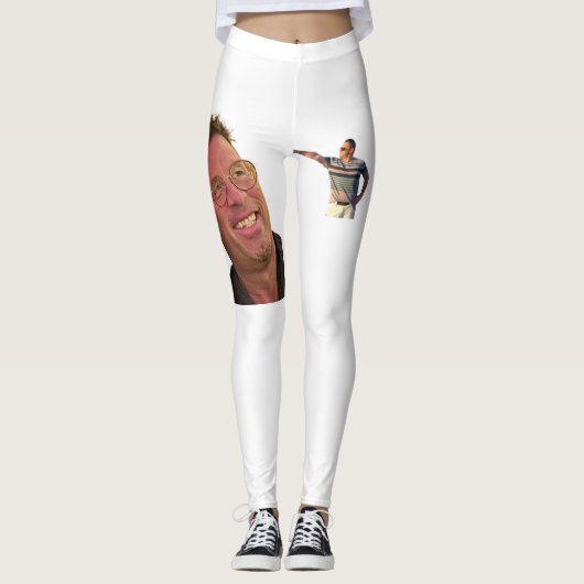 Grote Sug Aanwijsende Broek Leggings (Voorkant)