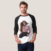 Grote Sug-honkbalshirt T-shirt (Voorkant volledig)
