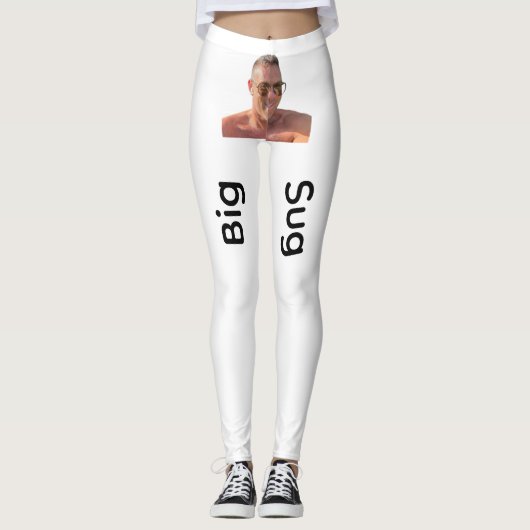 Grote Sug Tekst Leggings (Voorkant)