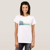 Grote Sunset Dames T-shirt (Voorkant volledig)