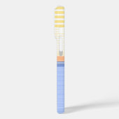 Grote Sunset Stripe Hawaiian Blue Case-Mate iPhone Case (Achterkant / Links)