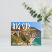 Grote Sur California Pacific Coast Highway Flat Ka (Staand voorkant)