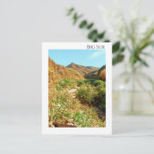 Grote Sur Californië Bergen Briefkaart (Staand voorkant)