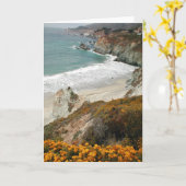 Grote Sur, Californië Kaart (Gele Bloem)