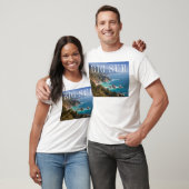 Grote Sur Californische kust T-shirt (Unisex)