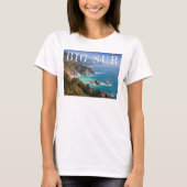 Grote Sur Californische kust T-shirt (Voorkant)