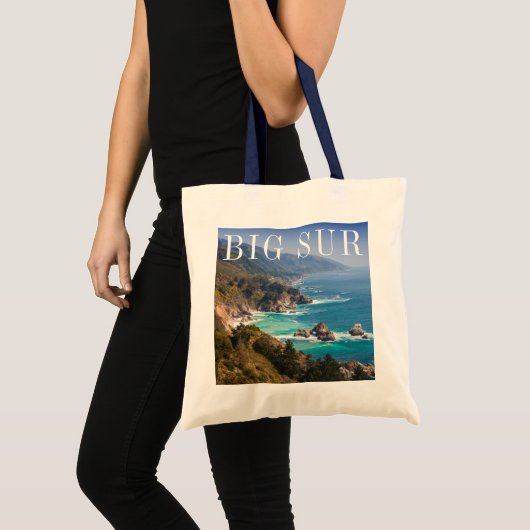 Grote Sur Californische kust Tote Bag (Voorkant (product))