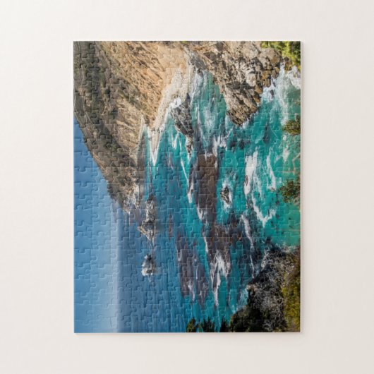 Grote Sur-kustlijn, westkust, Stille kust Legpuzzel (Verticaal)