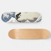 Grote Surfer van Kanagawa Persoonlijk Skateboard (Horizontaal)