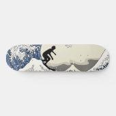 Grote Surfer van Kanagawa Persoonlijk Skateboard (Horizontaal)