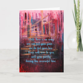 Grote Sympathiekaart van dalDesignNZ Kaart