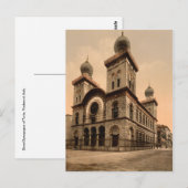Grote Synagogue van Turijn, Piemonte, Italië Briefkaart (Voorkant / Achterkant)