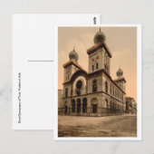 Grote Synagogue van Turijn, Piemonte, Italië Briefkaart (Voorkant / Achterkant)