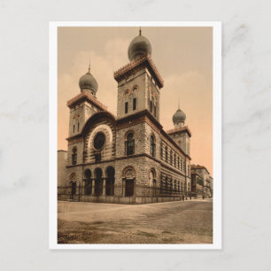 Grote Synagogue van Turijn, Piemonte, Italië Briefkaart