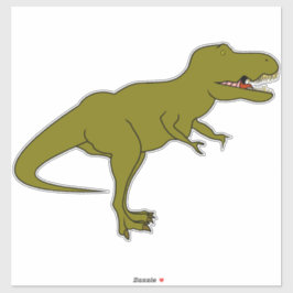 Grote T-REX-sticker Sticker