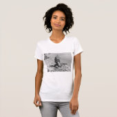Grote T-shirt voor dames, alleen boom (Voorkant volledig)
