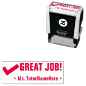 "GROTE TAAK!" Feedback Rubberstempel Zelfinktende Stempel (In situ)