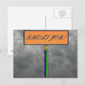 GROTE TAAK! Postkaart (Voorkant / Achterkant)