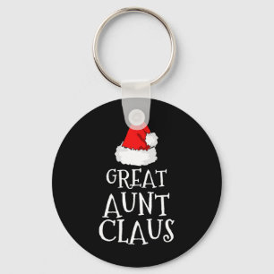 Grote tante Claus Kerstman Kerstmannen Pyjama Fami Sleutelhanger