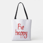 Grote tas met print (Achterkant)