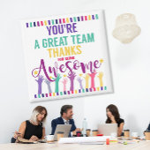 grote team bedankt voor geweldige zijn magneet