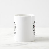 Grote Tekst 330ml Gepersonaliseerde Honkbal Mok (Center)