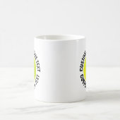Grote Tekst 330ml Gepersonaliseerde Pickleball Mok (Center)