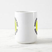 Grote Tekst 450ml Gepersonaliseerde Pickleball Mok (Center)