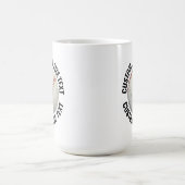 Grote tekst & honkbal 425ml aangepaste warmte vera magische mok (Midden)