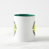 Grote tekst HUN. GREEN Combo 11oz Aangepaste Pickl Mok (Midden)