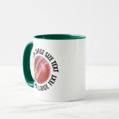 Grote tekst JAGER GROEN Combo 11oz Aangepast Crick Mok (Voorkant links)
