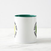 Grote tekst JAGER GROEN Combo 11oz Aangepaste Tenn Mok (Midden)