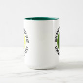 Grote tekst JAGER GROEN Combo 15oz Aangepaste Tenn Mok (Midden)