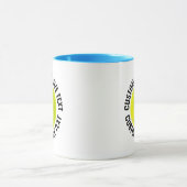 Grote tekst LICHTBLAUW Combo 11oz Aangepaste Pickl Mok (Midden)