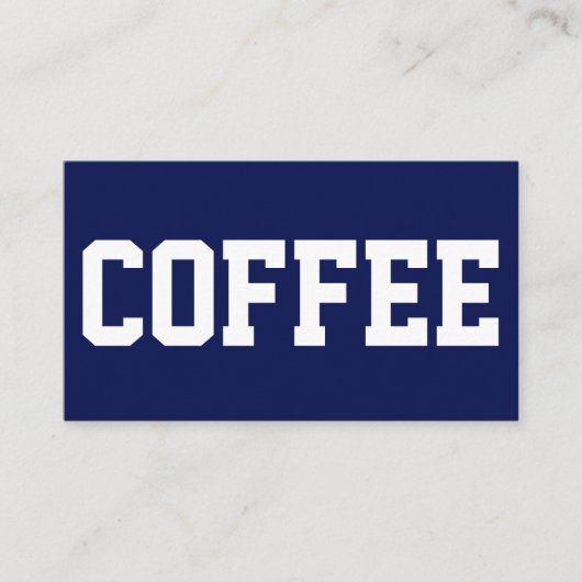 Grote tekst op wit dubbelpunch nummer klantenkaartje (Voorkant)