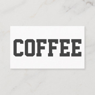 Grote tekst op wit dubbelpunch nummer klantenkaartje