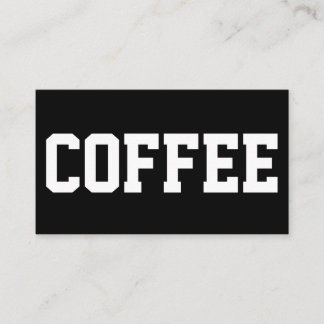 Grote tekst op wit dubbelpunch nummer klantenkaartje