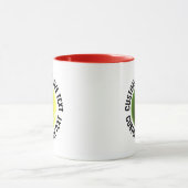 Grote tekst RODE Combo 11oz Aangepaste Tennis Mok (Midden)