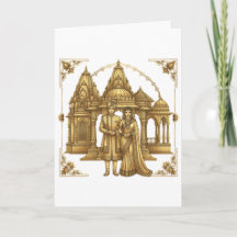 Grote Tempel Indiase Huwelijk