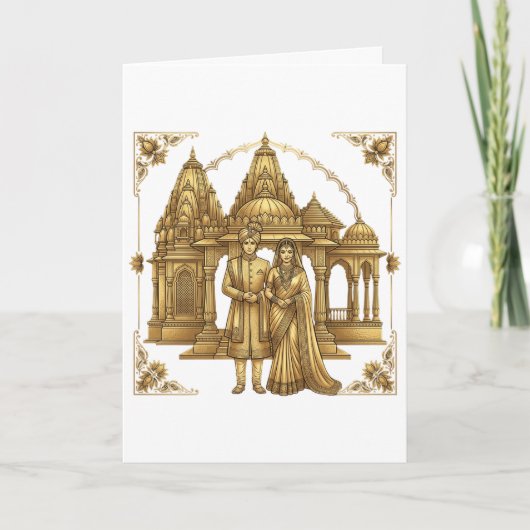 Grote Tempel Indiase Huwelijk (Voorkant)