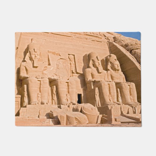 Grote Tempel van Abu Simbel - Ramses II - Egypte Deurmat (Voorkant)