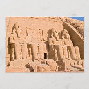 Grote tempel van Abu Simbel - Ramses II - Egypte Kaart