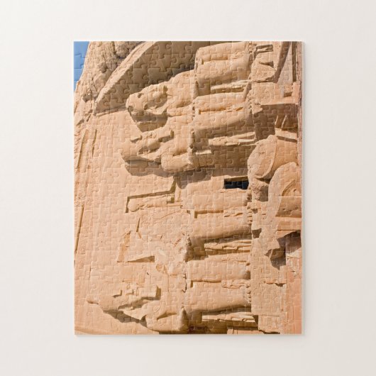 Grote tempel van Abu Simbel - Ramses II - Egypte Legpuzzel (Verticaal)