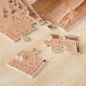 Grote tempel van Abu Simbel - Ramses II - Egypte Legpuzzel (Zijkant)