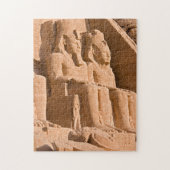 Grote tempel van Abu Simbel - Ramses II - Egypte Legpuzzel (Verticaal)