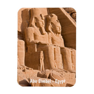 Grote tempel van Abu Simbel - Ramses II - Egypte Magneet