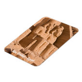 Grote tempel van Abu Simbel - Ramses II - Egypte Magneet (Linkerzijde)