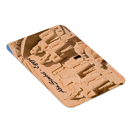 Grote tempel van Abu Simbel - Ramses II - Egypte Magneet (Rechterzijde)