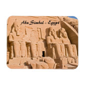 Grote tempel van Abu Simbel - Ramses II - Egypte Magneet (Horizontaal)