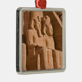 Grote tempel van Abu Simbel - Ramses II - Egypte Metalen Ornament (Rechts)